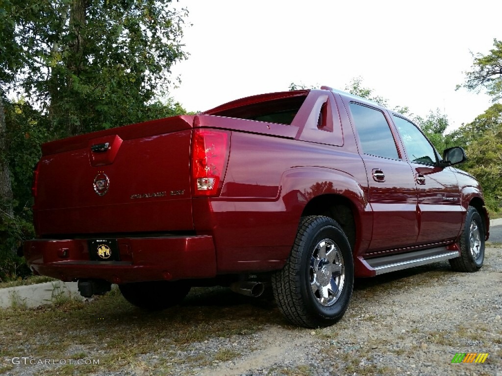 2005 Escalade EXT AWD - Red E / Shale photo #6