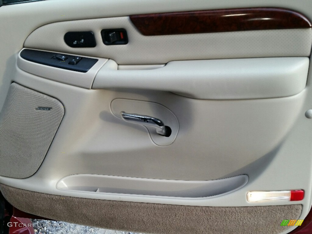 2005 Escalade EXT AWD - Red E / Shale photo #12