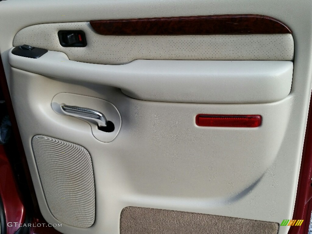 2005 Escalade EXT AWD - Red E / Shale photo #14