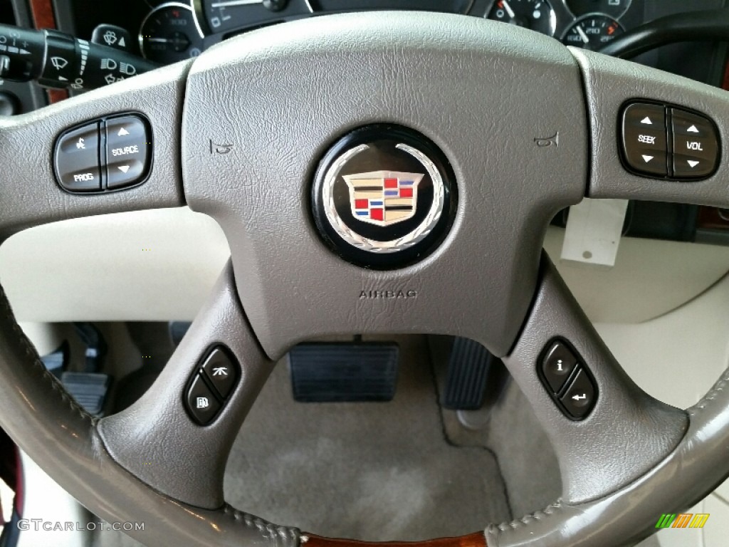 2005 Escalade EXT AWD - Red E / Shale photo #18