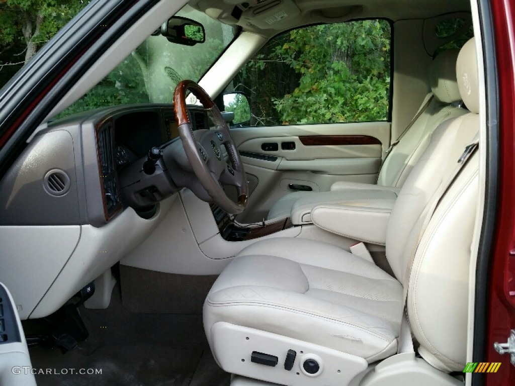 2005 Escalade EXT AWD - Red E / Shale photo #20
