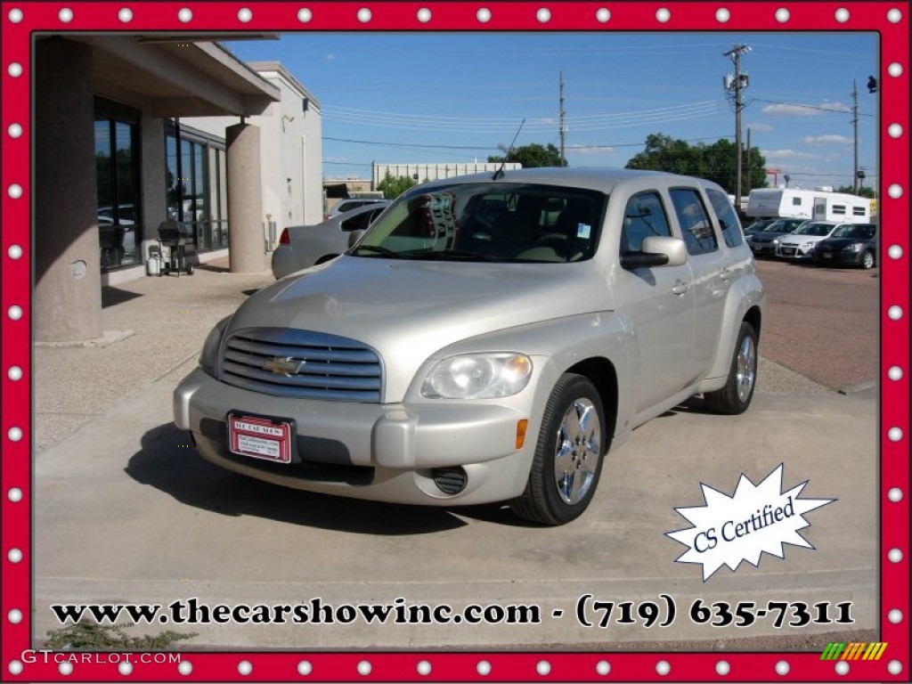 2009 HHR LT - Gold Mist Metallic / Cashmere photo #1