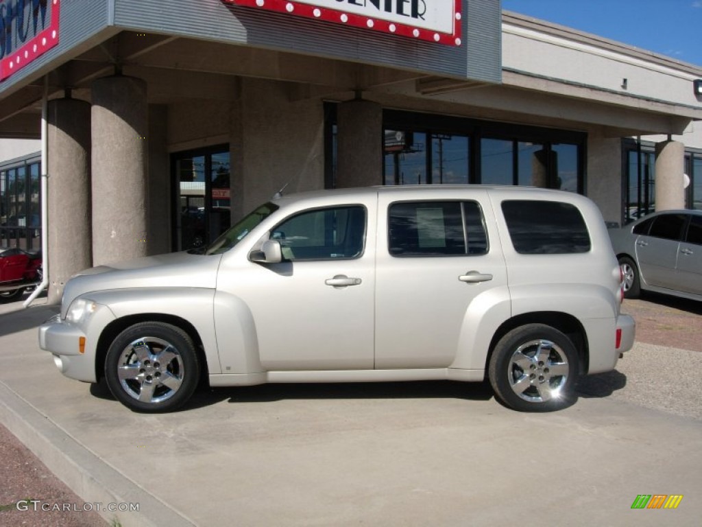 2009 HHR LT - Gold Mist Metallic / Cashmere photo #2
