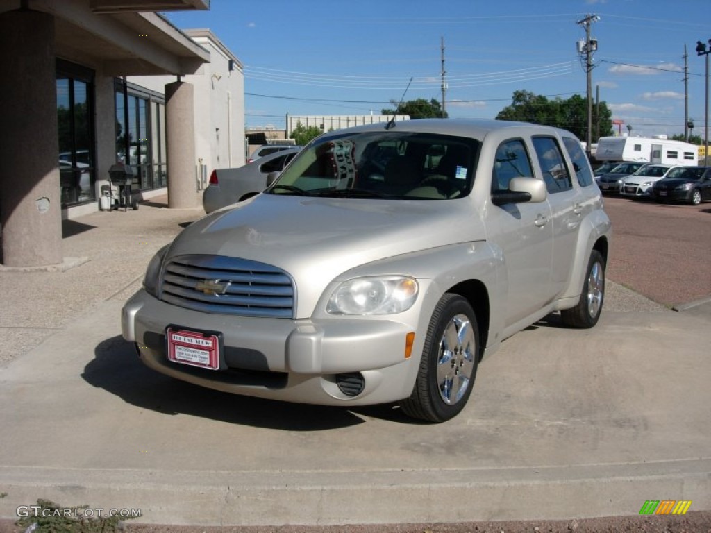 2009 HHR LT - Gold Mist Metallic / Cashmere photo #21