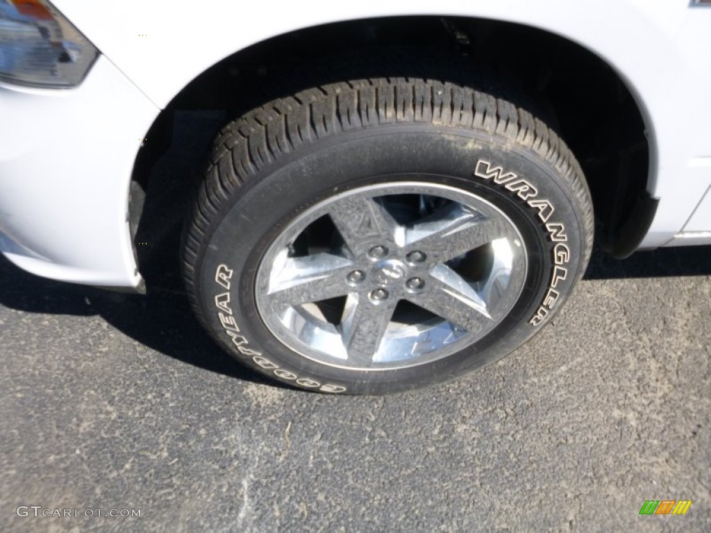 2015 1500 Express Crew Cab 4x4 - Bright White / Black/Diesel Gray photo #2