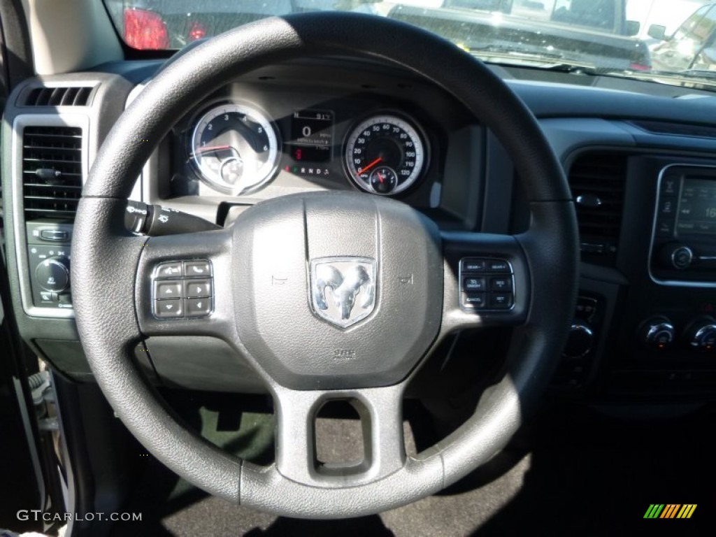 2015 1500 Express Crew Cab 4x4 - Bright White / Black/Diesel Gray photo #16