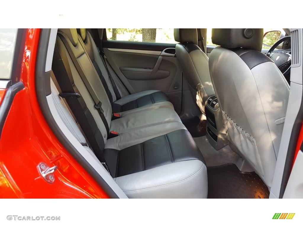 2006 Porsche Cayenne S Titanium Rear Seat Photo #107399798