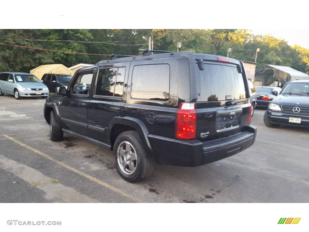 2006 Commander 4x4 - Black / Medium Slate Gray photo #4
