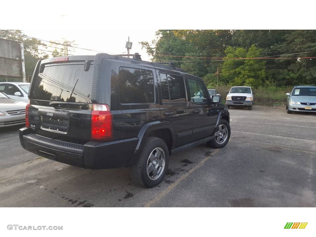 2006 Commander 4x4 - Black / Medium Slate Gray photo #6