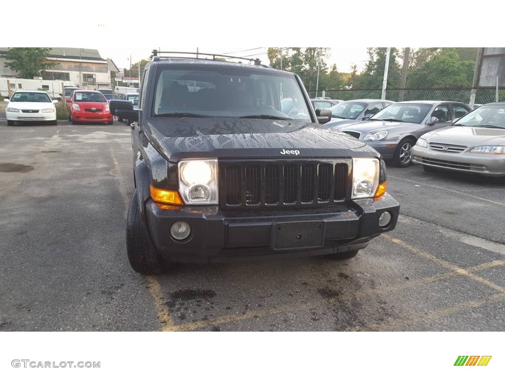 2006 Commander 4x4 - Black / Medium Slate Gray photo #9