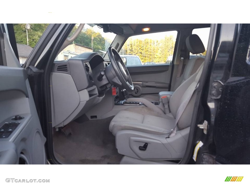 2006 Commander 4x4 - Black / Medium Slate Gray photo #11