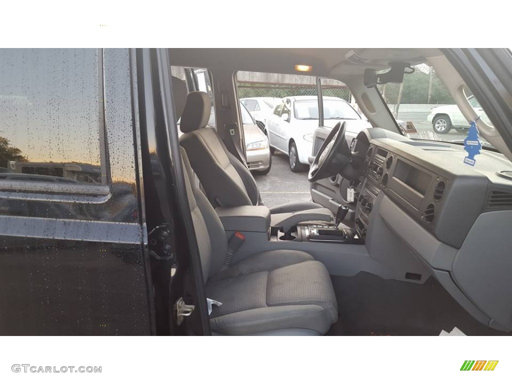 2006 Commander 4x4 - Black / Medium Slate Gray photo #12
