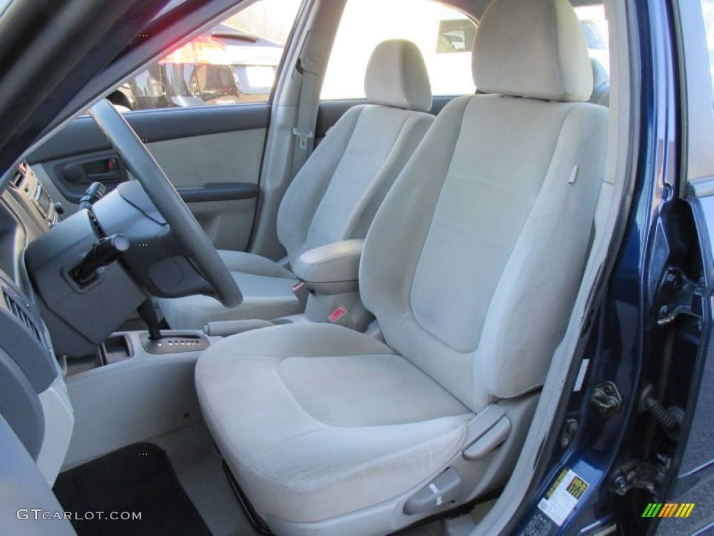 2006 Spectra EX Sedan - Deep Ocean Blue / Gray photo #10