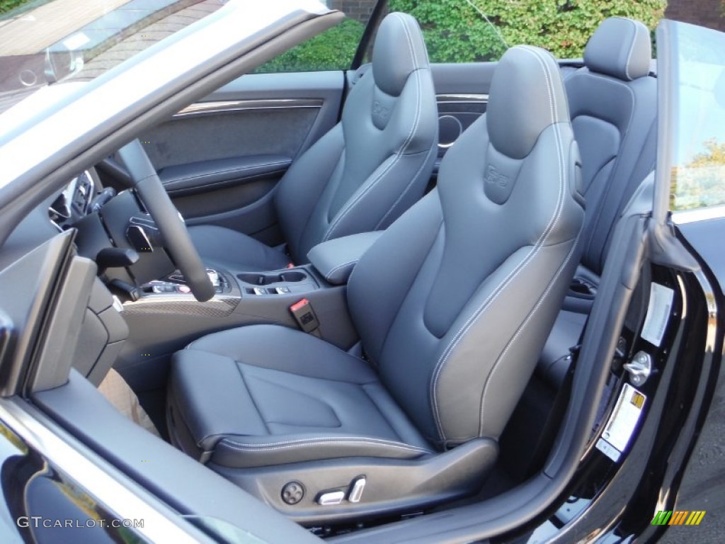 2016 Audi S5 Premium Plus quattro Cabriolet Front Seat Photo #107400917