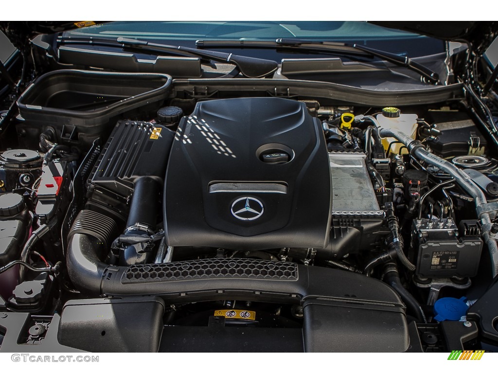 2016 Mercedes-Benz SLK 300 Roadster 2.0 Liter DI Turbocharged DOHC 16-Valve VVT 4 Cylinder Engine Photo #107401154