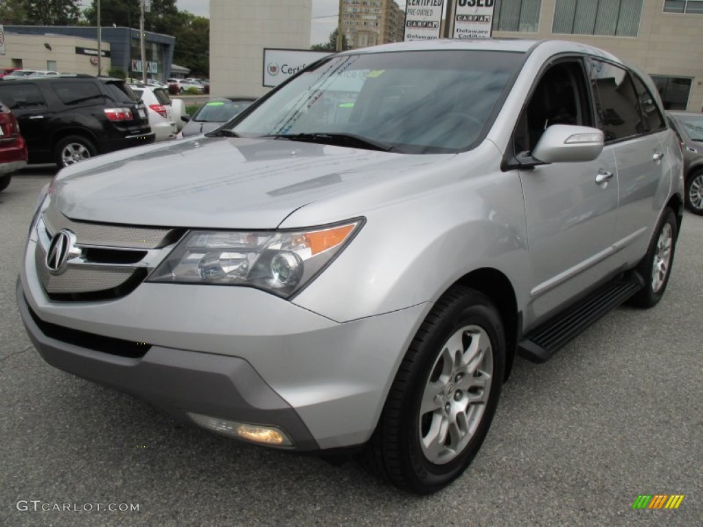 Billet Silver Metallic 2009 Acura MDX Technology Exterior Photo #107401349
