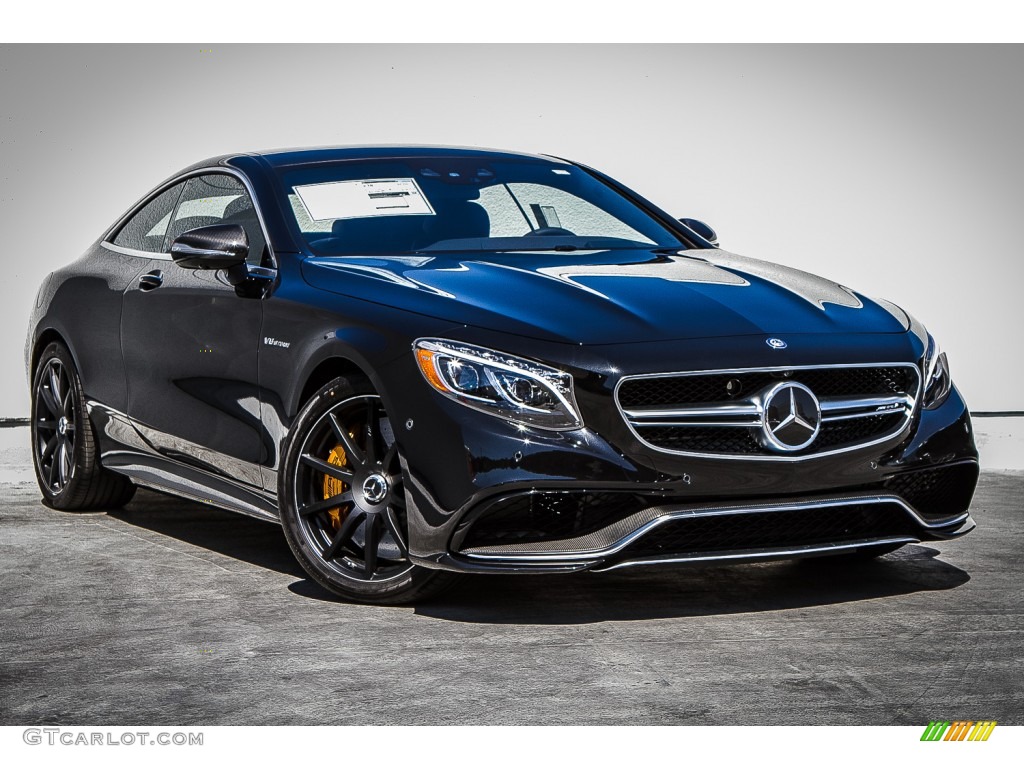 Obsidian Black Metallic 2016 Mercedes-Benz S 63 AMG 4Matic Coupe Exterior Photo #107402462