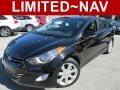 2012 Midnight Black Hyundai Elantra Limited  photo #1