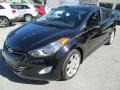2012 Midnight Black Hyundai Elantra Limited  photo #2