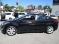 2012 Midnight Black Hyundai Elantra Limited  photo #3