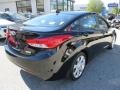 2012 Midnight Black Hyundai Elantra Limited  photo #6