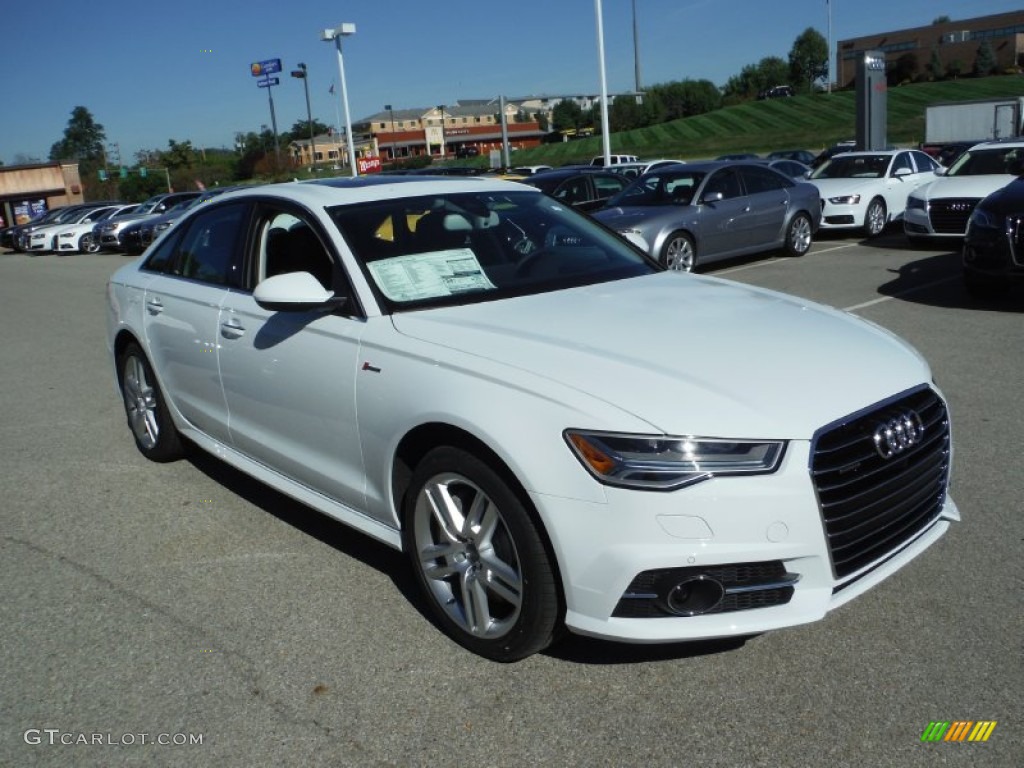 Glacier White Metallic 2016 Audi A6 3.0 TFSI Prestige quattro Exterior Photo #107403287