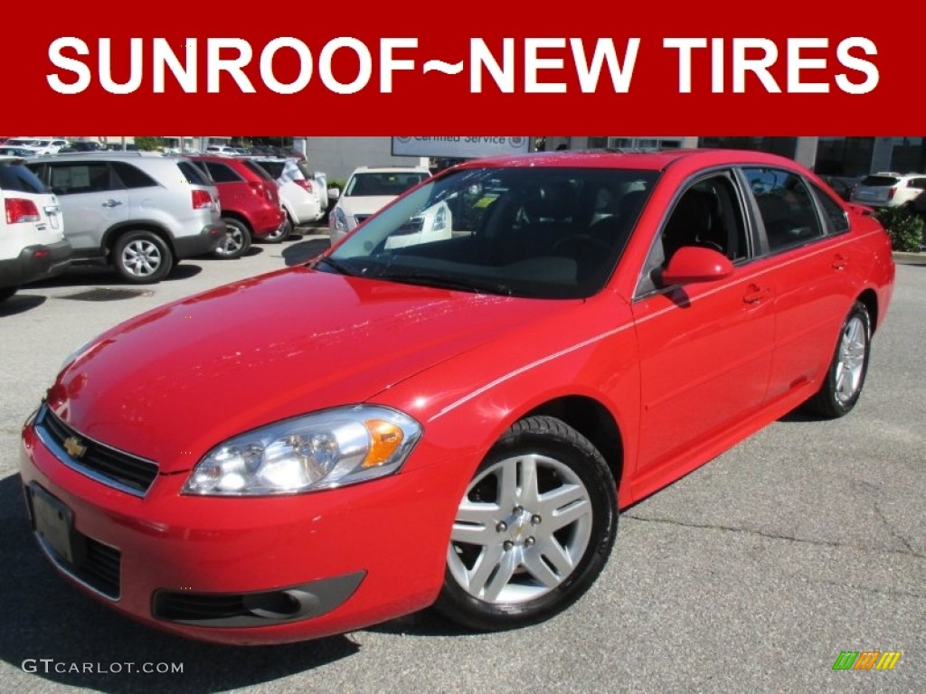 2011 Impala LT - Victory Red / Ebony photo #1