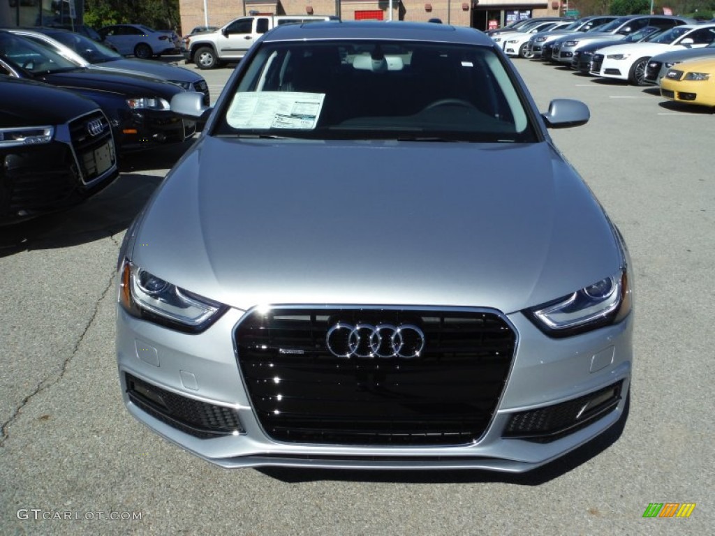2016 A4 2.0T Premium quattro - Florett Silver Metallic / Black photo #7