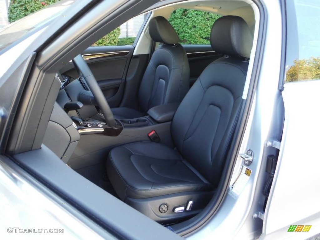 Black Interior 2016 Audi A4 2.0T Premium quattro Photo #107404601