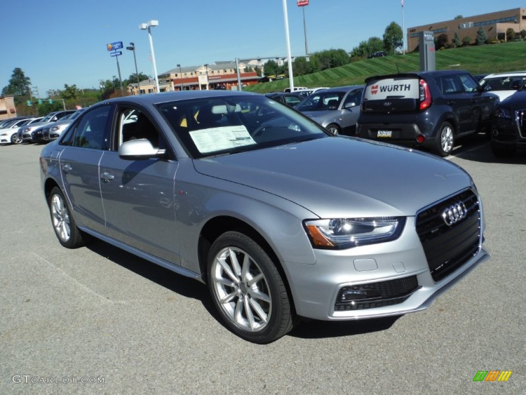 Florett Silver Metallic 2016 Audi A4 2.0T Premium quattro Exterior Photo #107405190