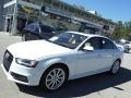 Glacier White Metallic 2016 Audi A4 2.0T Premium quattro