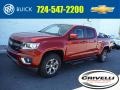 2016 Red Rock Metallic Chevrolet Colorado Z71 Crew Cab 4x4  photo #1