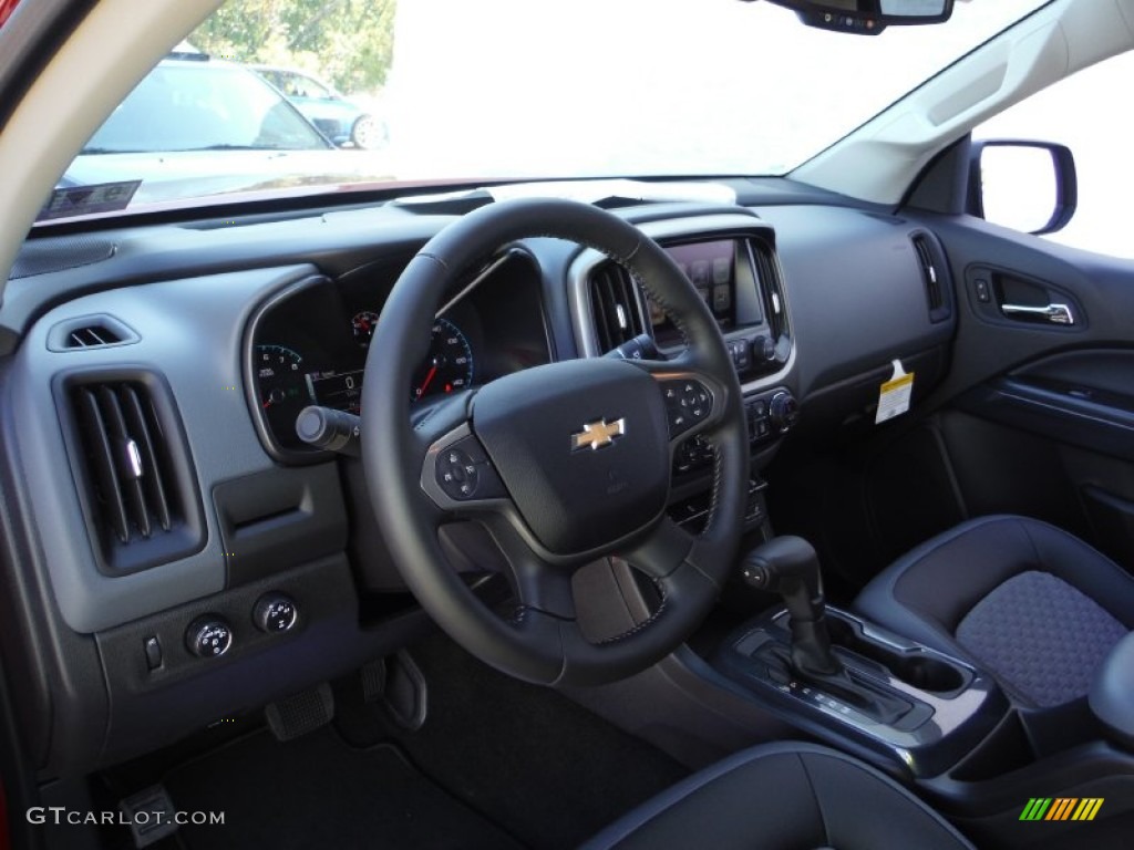 2016 Colorado Z71 Crew Cab 4x4 - Red Rock Metallic / Jet Black photo #12