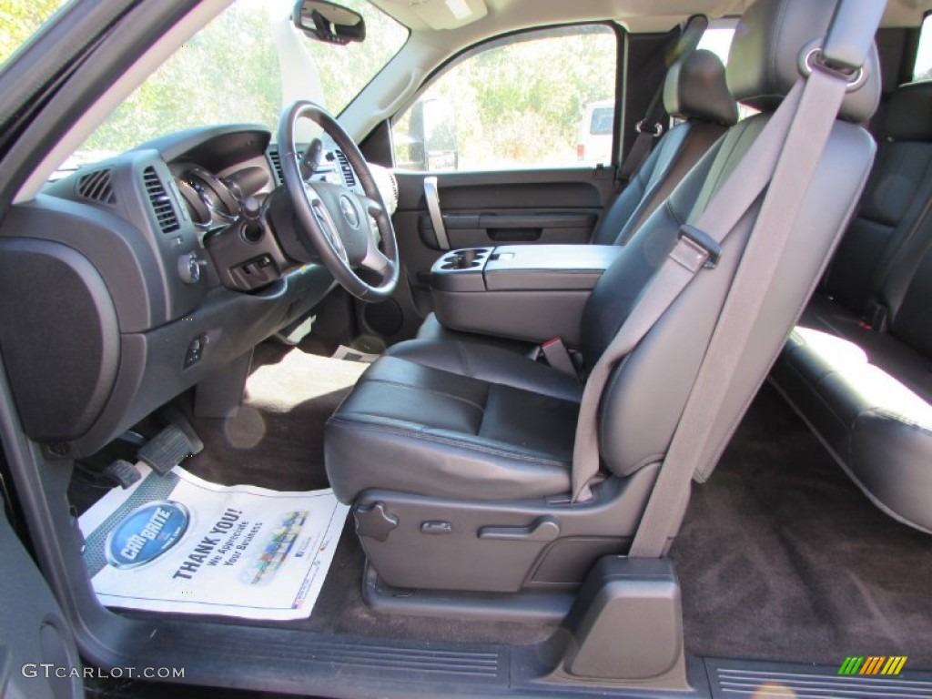 2013 Sierra 2500HD SLE Extended Cab 4x4 - Graphite Blue Metallic / Ebony photo #28