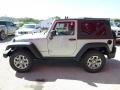 Billet Silver Metallic - Wrangler Rubicon 4x4 Photo No. 2