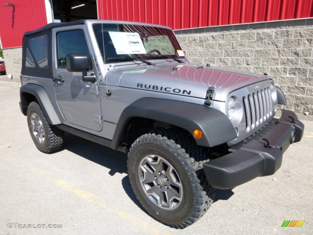 Billet Silver Metallic 2016 Jeep Wrangler Rubicon 4x4 Exterior Photo #107408909