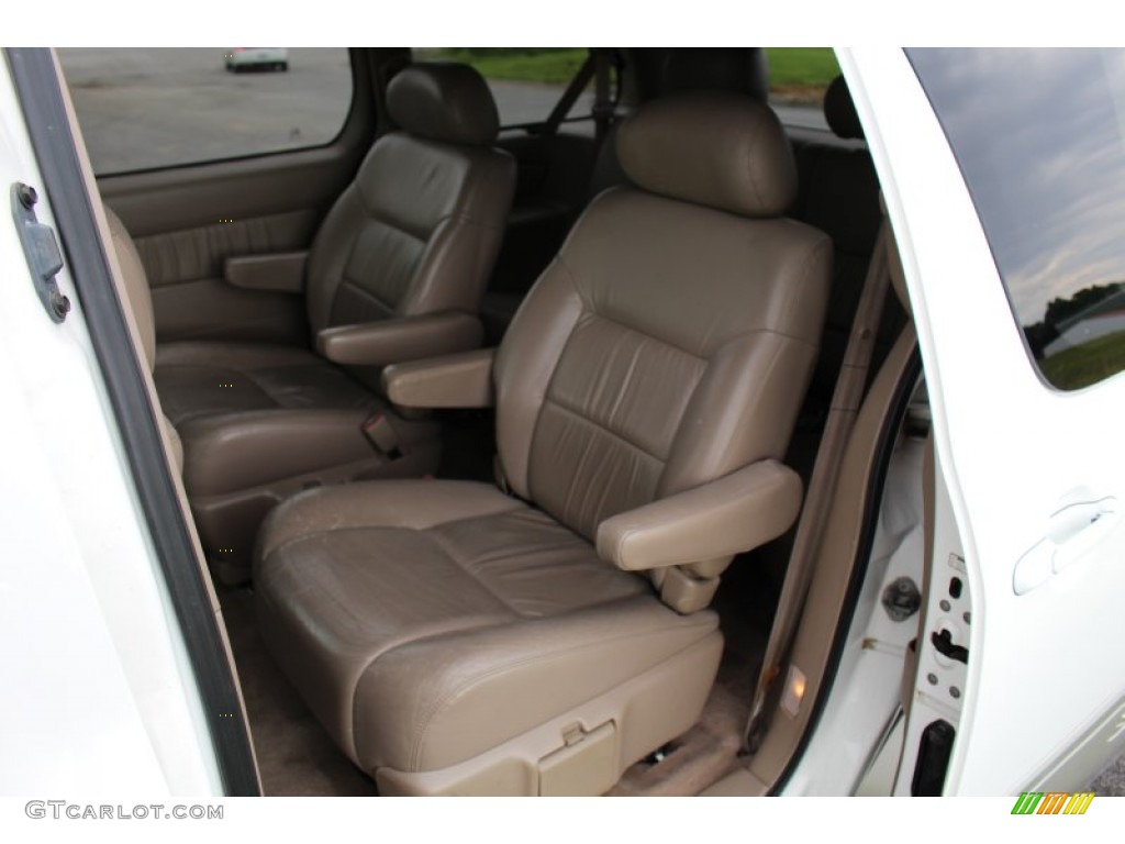 1999 Toyota Sienna XLE Rear Seat Photos