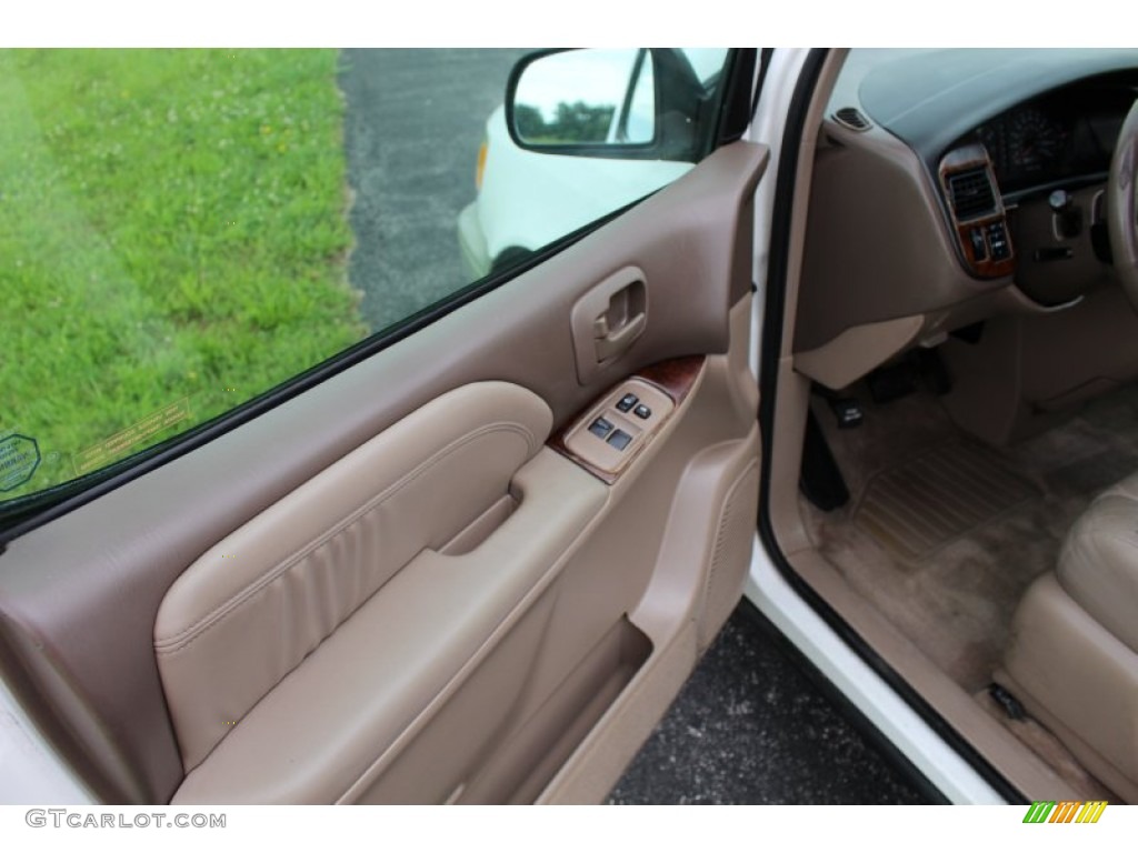 1999 Toyota Sienna XLE Oak Beige Door Panel Photo #107413355