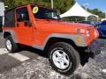 2006 Impact Orange Jeep Wrangler X 4x4  photo #8