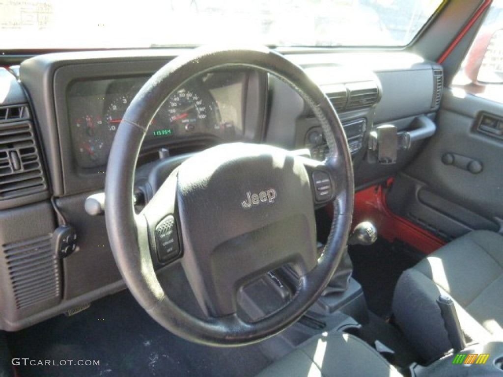 2006 Wrangler X 4x4 - Impact Orange / Dark Slate Gray photo #13