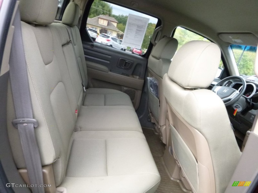 2008 Honda Ridgeline RT Rear Seat Photos