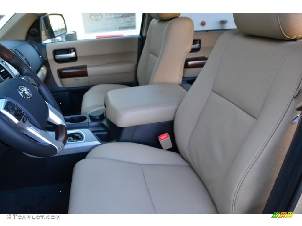2016 Toyota Sequoia Platinum 4x4 Front Seat Photo #107414654