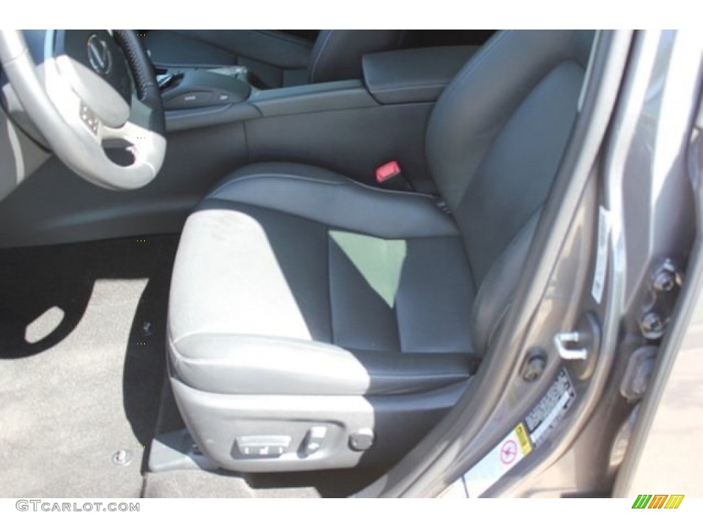 2012 CT 200h Hybrid Premium - Nebula Gray Pearl / F Sport Ocean Blue Nuluxe photo #15