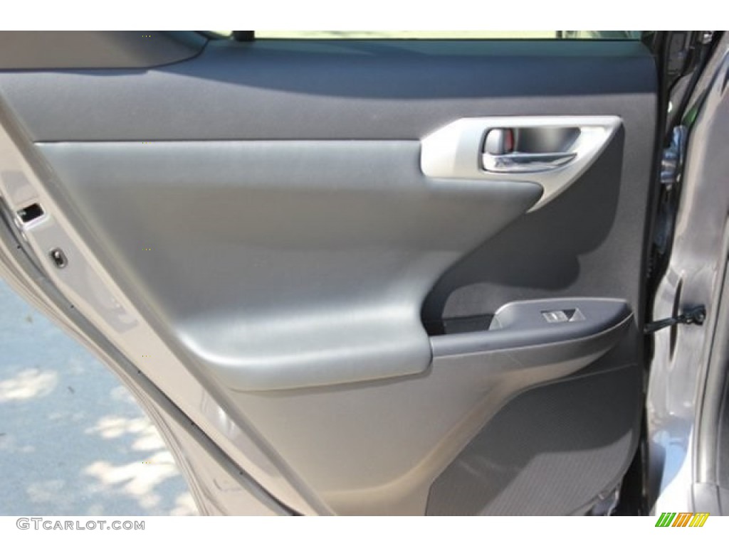 2012 CT 200h Hybrid Premium - Nebula Gray Pearl / F Sport Ocean Blue Nuluxe photo #17