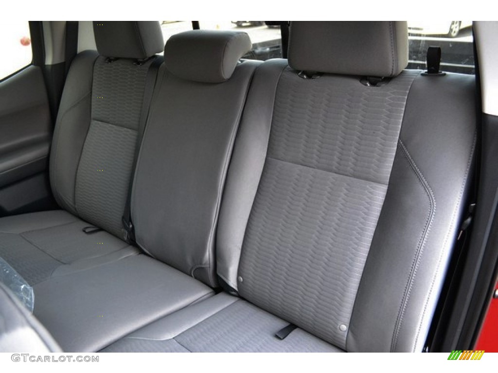 Cement Gray Interior 2016 Toyota Tacoma SR5 Double Cab 4x4 Photo #107415050