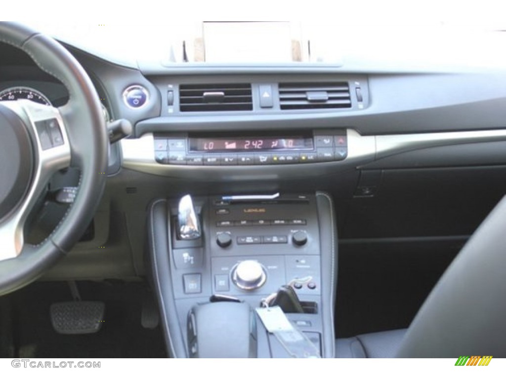 2012 CT 200h Hybrid Premium - Nebula Gray Pearl / F Sport Ocean Blue Nuluxe photo #30