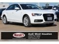 Ibis White - A4 2.0T Premium quattro Photo No. 1