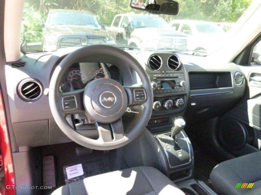 2016 Jeep Patriot Sport Dark Slate Gray Dashboard Photo #107415665