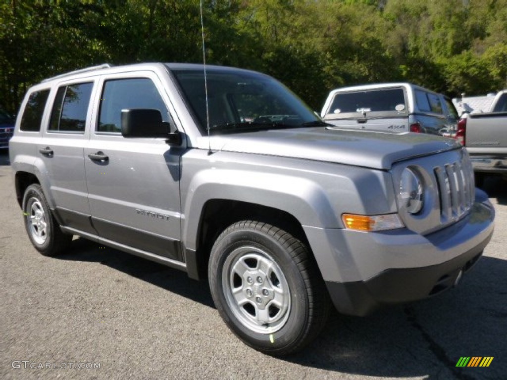 Billet Silver Metallic 2016 Jeep Patriot Sport Exterior Photo #107416271