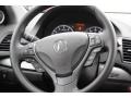 2016 Acura RDX Ebony Interior Steering Wheel Photo